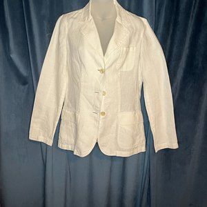 White Linen Ralph Lauren jacket